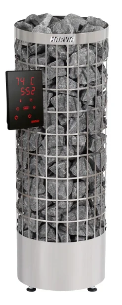 HARVIA Bastuaggregat Och Uppvärmning<AGGREGAT PC110XE CILINDRO, STEEL GOLVSTÅENDE