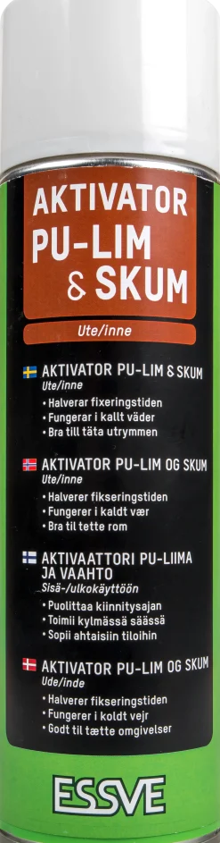 ESSVE Övrigt Kem-Teknisk<AKTIVATOR PU LIM&SKUM 450ML