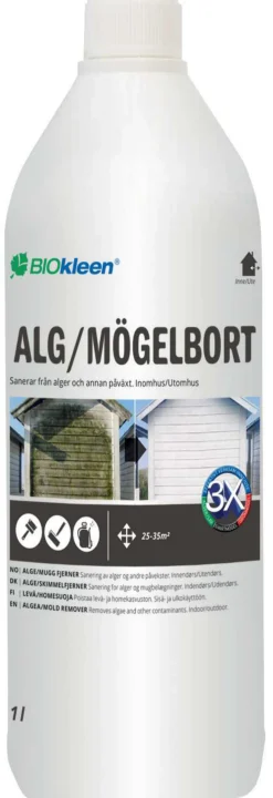 BIOKLEEN Oljor Och Träskydd<ALG & MÖGELBORT 1L