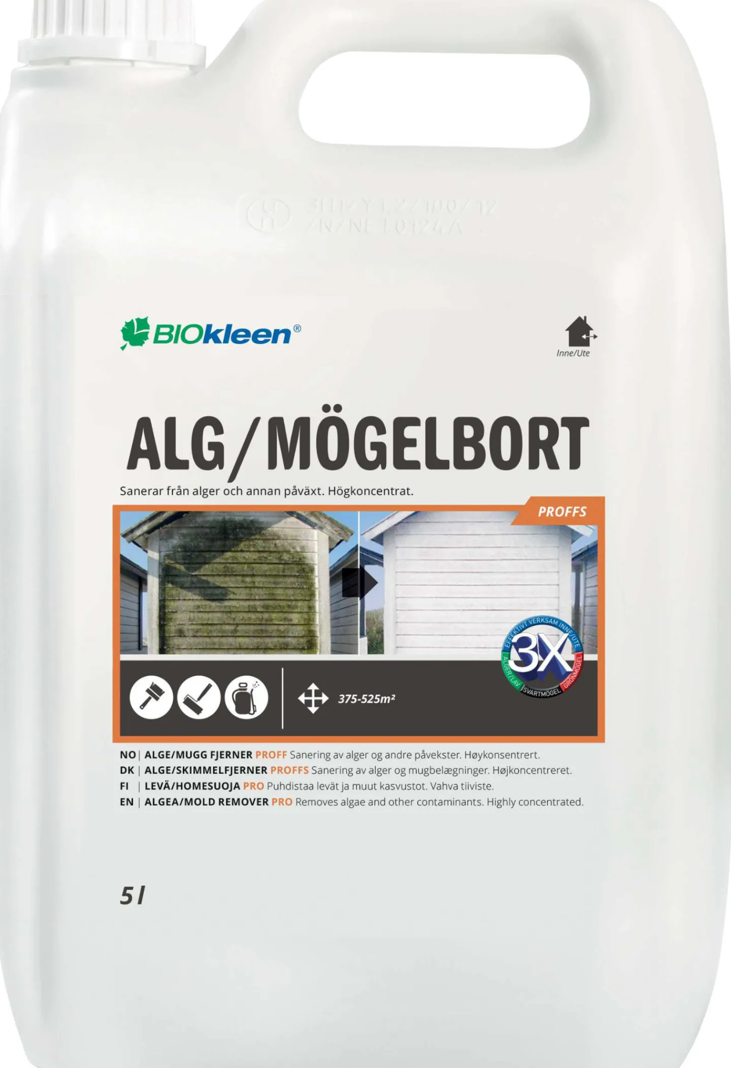 BIOKLEEN ALG & MÖGELBORT PROFFS 5L Discount