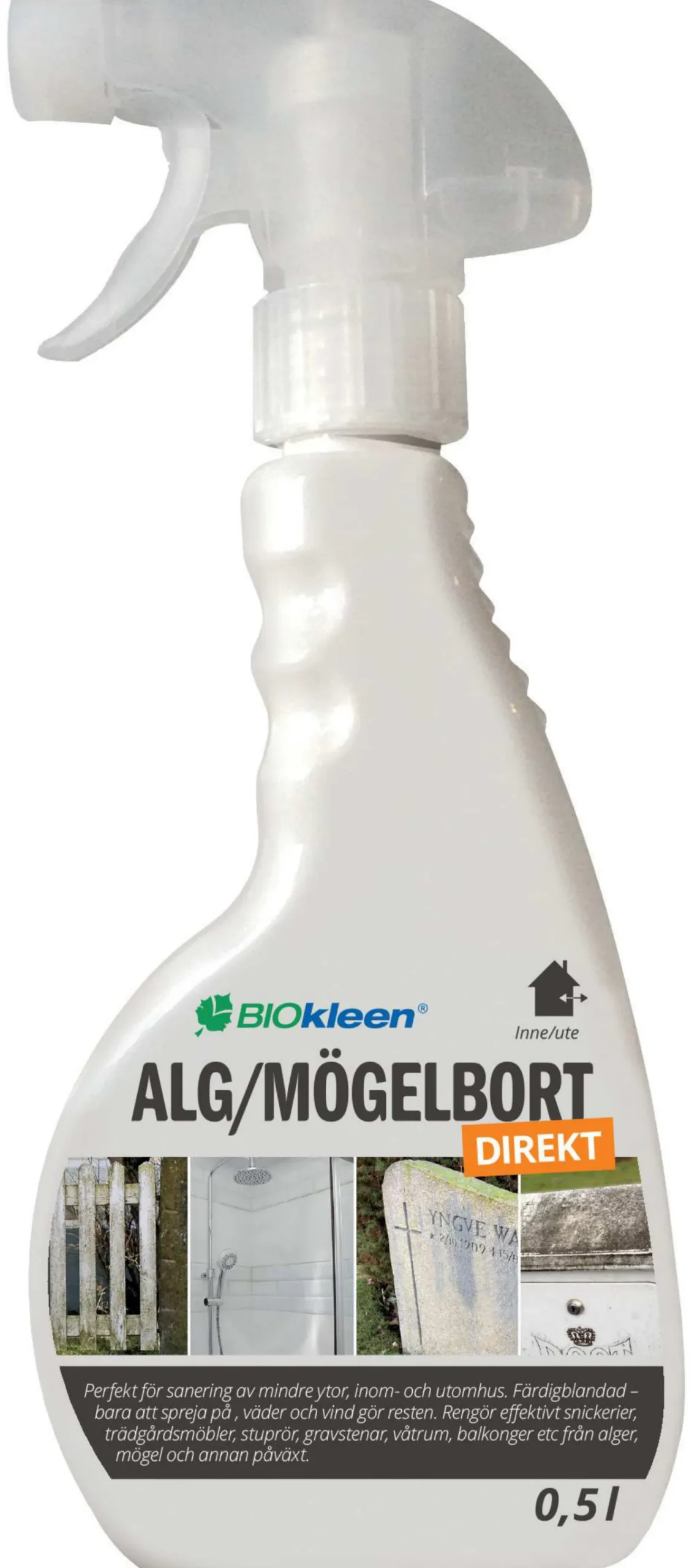 BIOKLEEN ALG&MÖGELBORT DIREKT BIO 500ML Best
