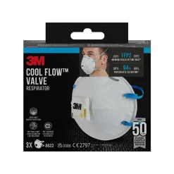 3M Andningsskydd<ANDNINGSSKYDD 8822 FFP2 VENTIL, 3ST