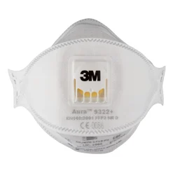 3M ANDNINGSSKYDD 9322+ FFP2, VENTIL 10ST Clearance