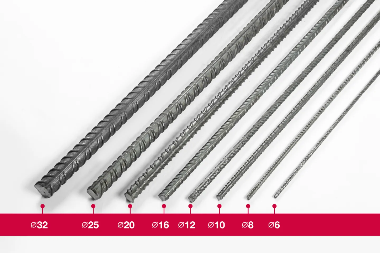 7 STEEL ARMERINGSSTÅL 8MM L=6M (2,37) K500C-T 2,37 KG/ST Clearance
