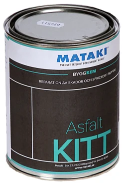 MATAKI Asfalt Och Tätningsprodukter<ASFALTKITT 1L