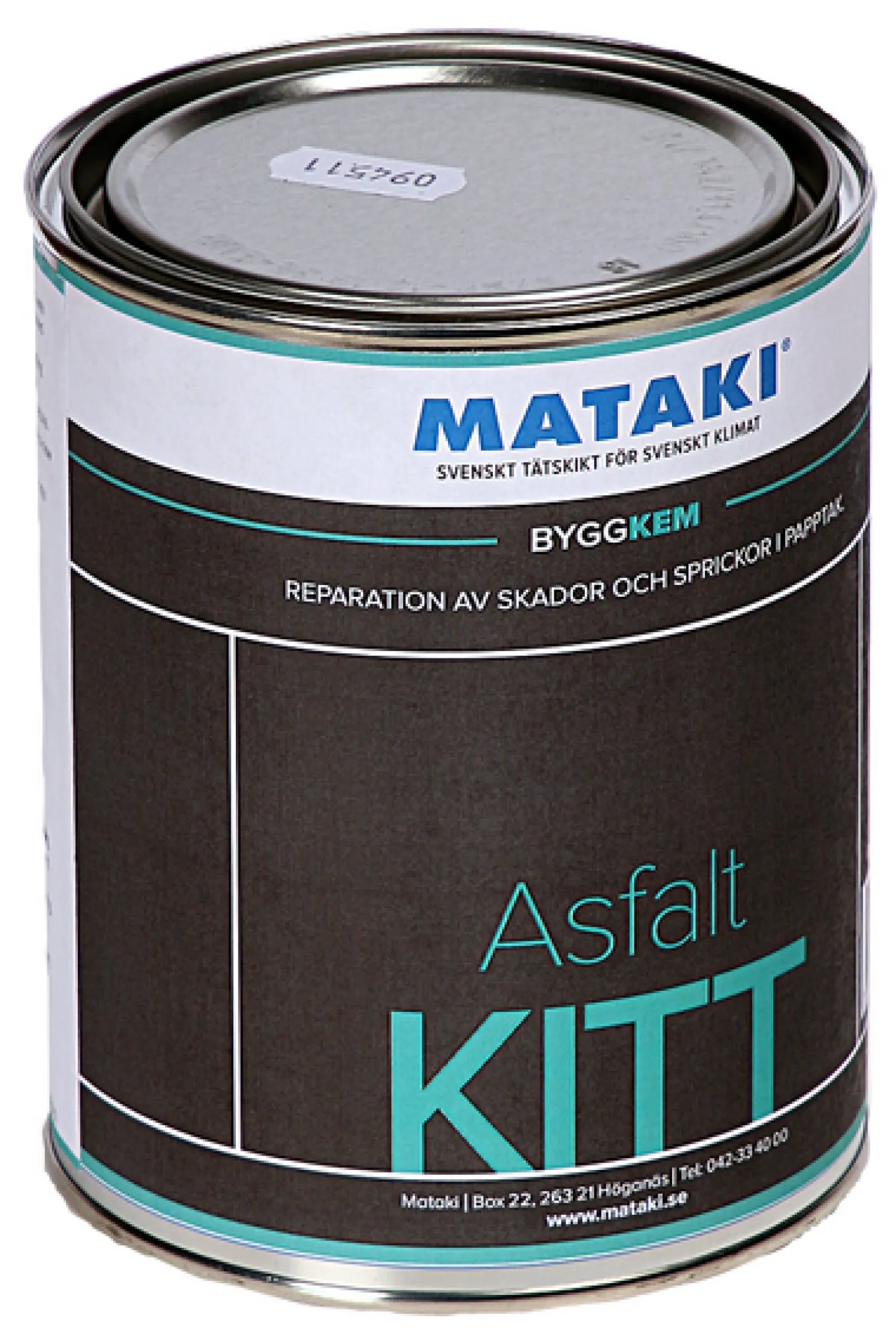 MATAKI Asfalt Och Tätningsprodukter<ASFALTKITT 1L