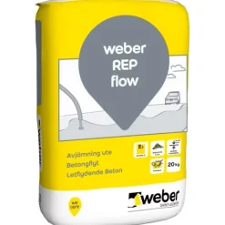 WEBER SAINT-GOBAIN AVJÄMNING WEBER REP FLOW UTE 20KG
