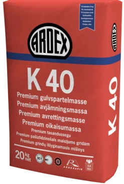 ARDEX Avjämningsmassa<AVJÄMNINGSMASSA K40 20KG
