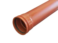 WAVIN Inomhusavlopp|Markavlopp<AVLOPPSRÖR PP WAFIX SN8 110X4MM 6M 1MUFF