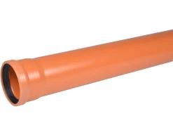 WAVIN Inomhusavlopp<AVLOPPSRÖR PVC 110 6M SN8 1MUFF TPE