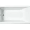 SVEDBERGS Badkar<BADKAR KALIX VIT BLANDARE HELAG 149X55,8X69,5CM