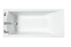 SVEDBERGS Badkar<BADKAR KALIX VIT BLANDARE HELAG 149X55,8X69,5CM