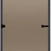 HARVIA BASTUDÖRR BLACK LINE SVARTKARM BRONS 9X21 Discount