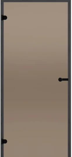 HARVIA BASTUDÖRR BLACK LINE SVARTKARM BRONS 7X19 Outlet