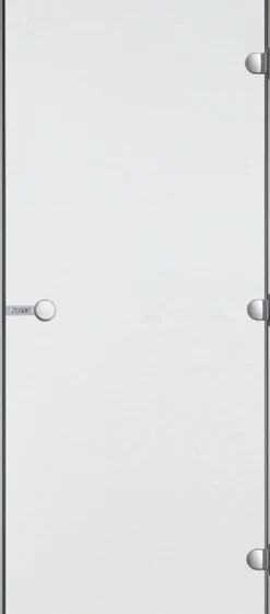 HARVIA BASTUDÖRR ALUMINIUMKARM GRÅ, KLAR 8X21