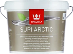 TIKKURILA Oljor Och Träskydd<BASTUFINISH SUPI ARCTIC EP-BAS, 2,7L