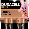 DURACELL BATTERI PLUS POWER AA 4ST Online