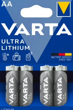 VARTA Batterier<BATTERI LITHIUM AA 4ST