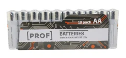PROF Batterier<BATTERI PFOF LR6 AA 1 5V 10ST/PKT 12PKT/FRP