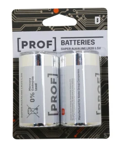 PROF BATTERI LR20 D 1 5V 2ST Hot