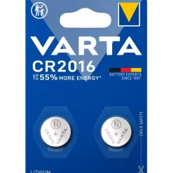 VARTA BATTERI KNAPPCELL LITHIUM CR2016 2ST Best