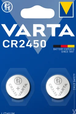 VARTA Batterier<BATTERI KNAPPCELL LITHIUM CR2450 2ST