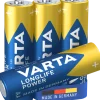 VARTA Batterier<BATTERI LONGLIFE POWER AA LR6 4906 1,5V 4P