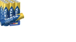 VARTA Batterier<BATTERI LONGLIFE POWER AA LR6 PLASTIC FREE 10P