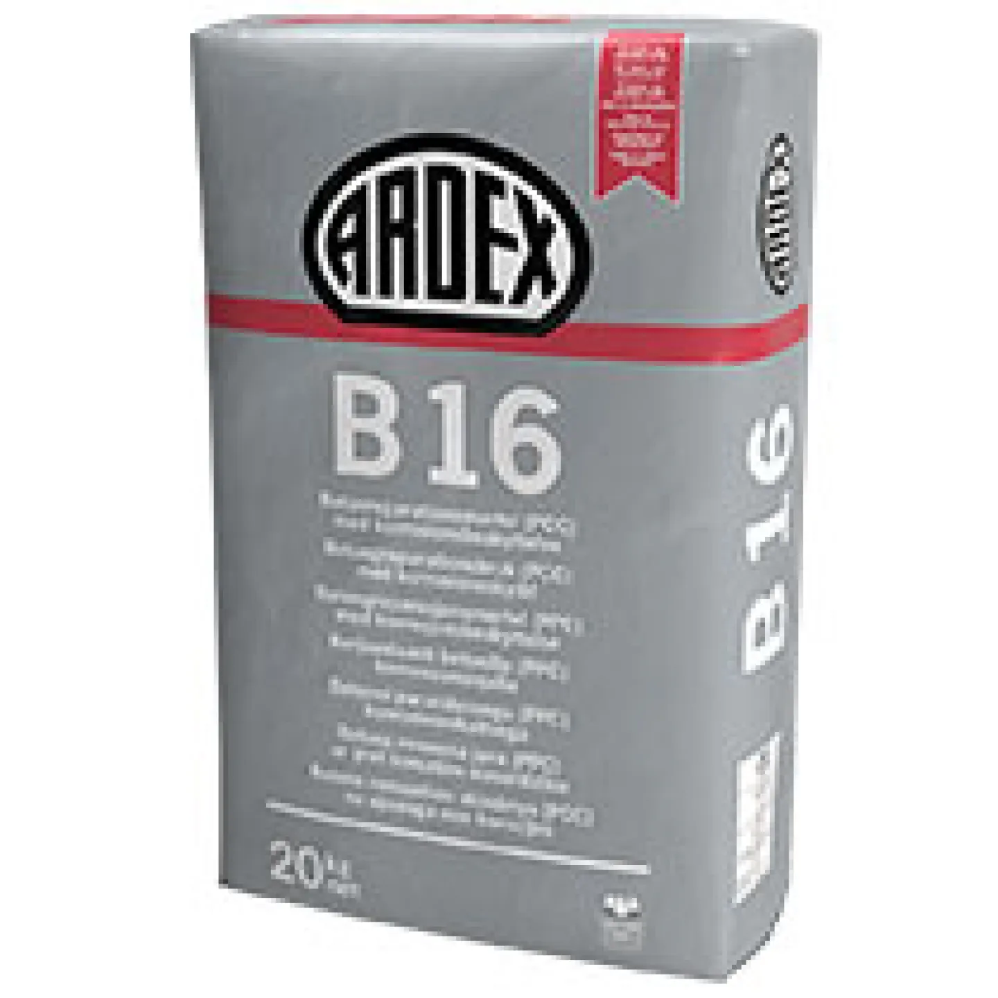 ARDEX BETONGREPARATIONSBRUK B16 GRÅ 20KG Best