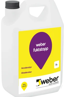 BETONGTILLSATS WEBER FUKTSTOPP 1L ACCELERATOR, LAGRINGTID 36 MÅN Online
