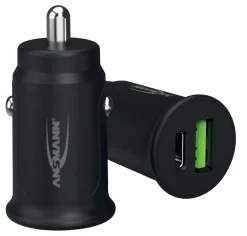ANSMANN Batterier<BILLADDARE 1XUSB A+1XUSB C SVA 30W
