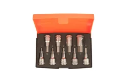 BAHCO Bult Och Mutterverktyg<BITSHYLSSATS 1/2" INSEX 9 DEL 4-17 MM