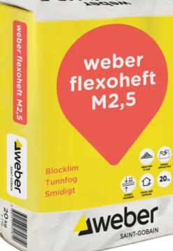 WEBER SAINT-GOBAIN BLOCKLIM WEBER FLEXOHEFT M2,5 20KG Outlet