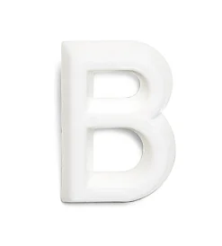 HABO BOKSTAV 1002 PLAST VIT B 13MM, 1002 13MM PLAST VIT B
