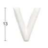 HABO BOKSTAV 1002 PLAST VIT V 13MM, 1002 13MM PLAST VIT V Discount