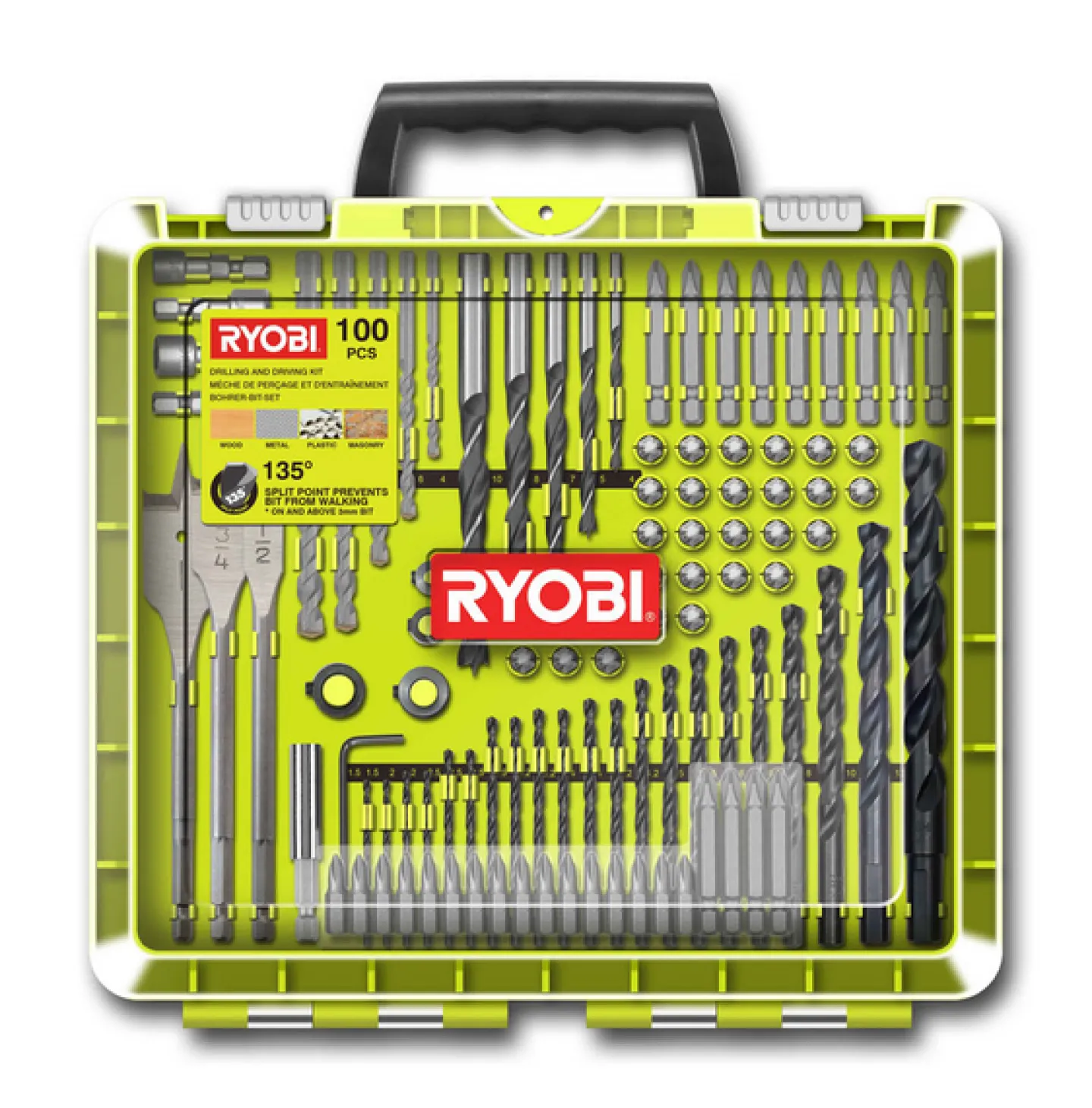RYOBI BORR- OCH BITSSET RAKDD100 Sale