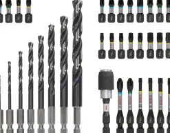BOSCH Satser<BORR-/BITSSET IMPACT HSS, 35 DELAR