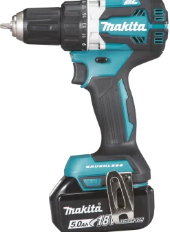 MAKITA Skruvdragare Och Borrmaskiner<BORRSKRUVDRAGARE DDF484RT3J 18V 3X5AH LADD MAKPAC