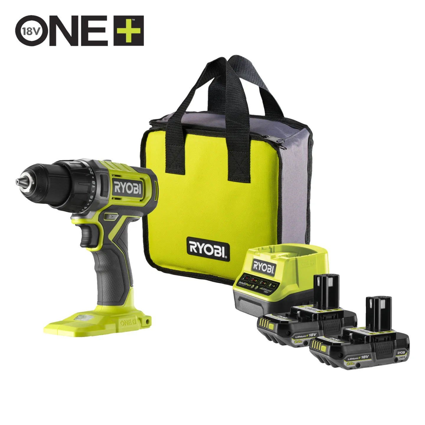RYOBI BORRSKRUVDRAGARE RDD18-2C20S Clearance