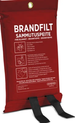 HOUSEGARD BRANDFILT 120X120CM RÖD SB Hot