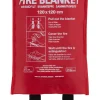 NEXA Hemsäkerhet<BRANDFILT RÖD 120X120 CM