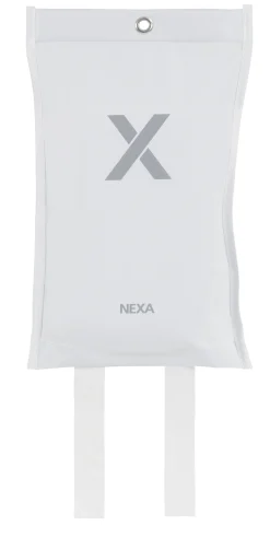 NEXA Hemsäkerhet<BRANDFILT SILIKON 120X120CM, VIT FB-120 VMD