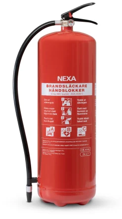 NEXA BRANDSLÄCKARE PULVER RÖD 12KG Discount