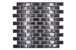 CELLO BRICK 2,3X4,8/30X30 SVART PER, MOSAIK BRICK 2,3X4,8/30X30 SVA Discount