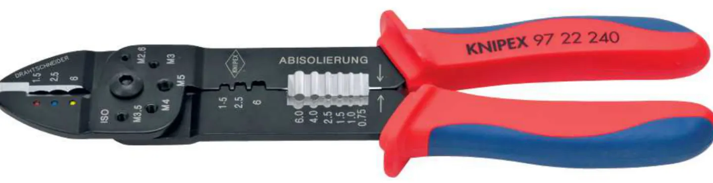 KNIPEX CRIMPTÅNG KOMBI 9722 240MM New