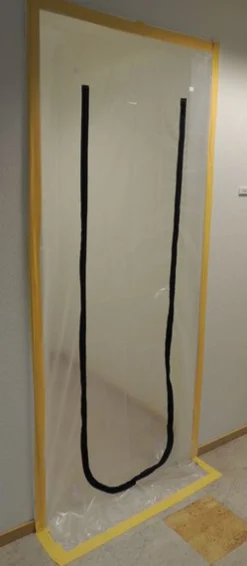 TECCA Övrigt Dörrar Och Fönster<DAMMSKYDD DÖRR D-PROFIL 1200X2200MM