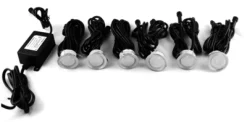 GELIA Utomhusbelysning<DECKLIGHT ALTANBELYSNING, 6-PACK INKL TRAFO 5W
