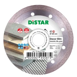 DISTAR DIAMANTKLINGA DECOR SLIM D125, 22,23MM Best