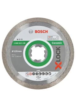 BOSCH Kap Och Slipskivor<DIAMANTSKIVA X-LOCK STD CERAMIC 125XMM