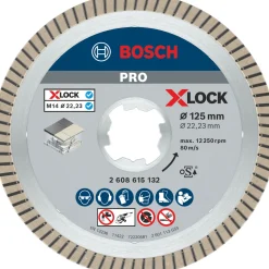 BOSCH DIAMANTSKIVA X-LOCK BEST CERAMIC-T 125MM New